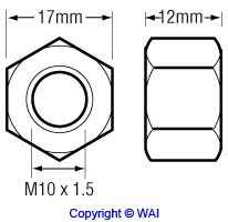 WAI 85-2504 Nut