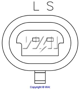 WAI D840 Alternator Regulator