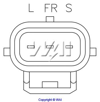 WAI F603 Alternator Regulator