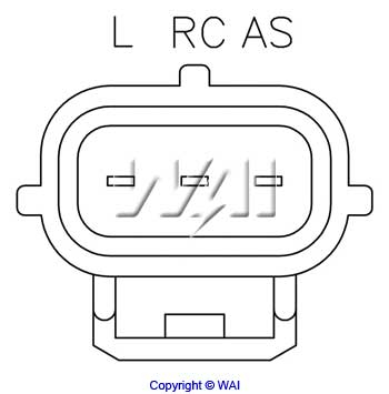 WAI F611 Alternator Regulator