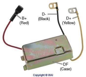 WAI IL220 Alternator Regulator