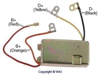 WAI IL221 Alternator Regulator