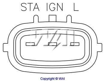 WAI IN450 Alternator Regulator