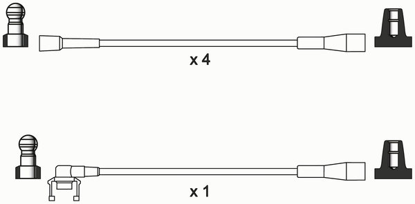 WAI ISL044 Ignition Cable Kit