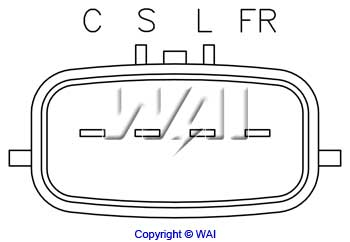 WAI IY146 Alternator Regulator