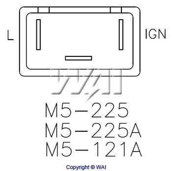 WAI M5-121A Alternator...