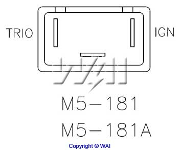 WAI M5-181A Alternator...