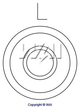 WAI M519 Alternator Regulator