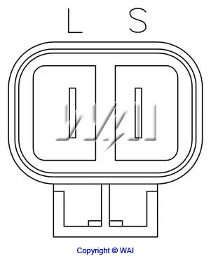 WAI M534 Alternator Regulator