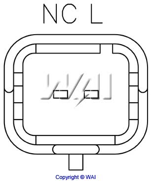 WAI M546 Alternator Regulator