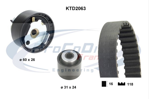 PROCODIS FRANCE KTD2063 Kit...