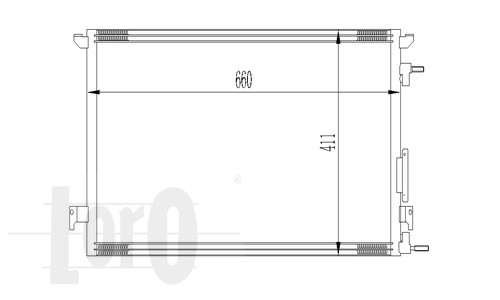 ABAKUS 037-016-0013 Condensatore, Climatizzatore