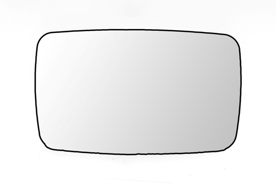 ABAKUS 2434G01 Vetro specchio, Specchio esterno-Vetro specchio, Specchio esterno-Ricambi Euro