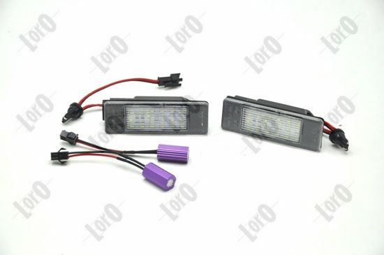 ABAKUS L54-210-0002LED Luce targa-Luce targa-Ricambi Euro