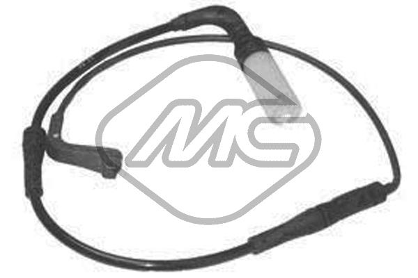Metalcaucho 02080 Výstražný kontakt, opotrebenie brzdového obloženia