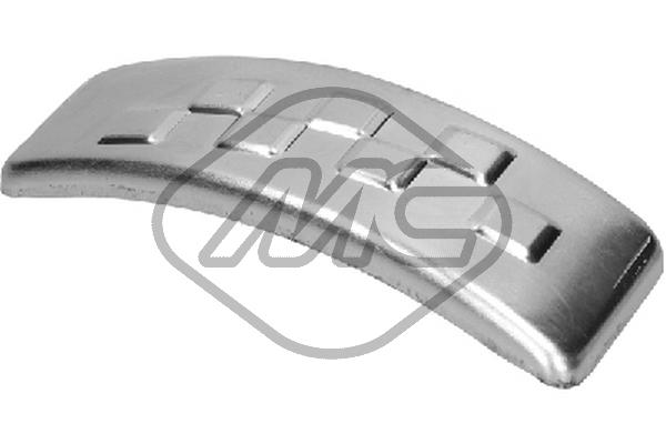 Metalcaucho 57780 Pedal Pad, accelerator pedal