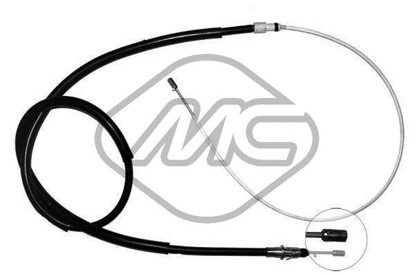 Metalcaucho 80386 Cable Pull, parking brake