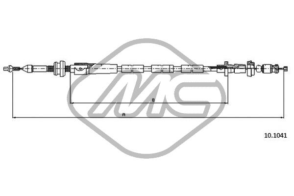 Metalcaucho 80613 Accelerator Cable