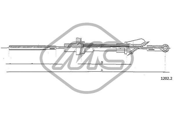 Metalcaucho 81057 Cavo...