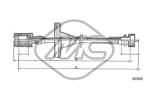 Metalcaucho 81177 Speedometer Cable