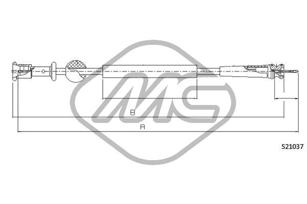Metalcaucho 82760 Speedometer Cable