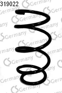 CS Germany 14.319.022 Fahrwerksfeder Vorderachse für MERCEDES-BENZ