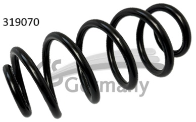 CS Germany 14.319.070 Fahrwerksfeder Hinterachse für MERCEDES-BENZ