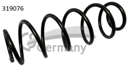 CS Germany 14.319.076 Fahrwerksfeder Hinterachse für MERCEDES-BENZ