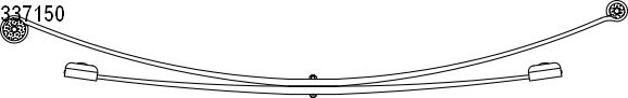 CS Germany 10.337.150.00 Federnpaket Hinterachse