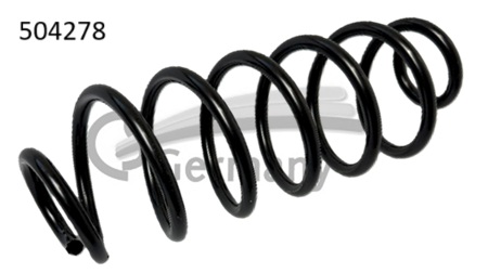 CS Germany 14.504.278 Fahrwerksfeder Hinterachse links für FORD