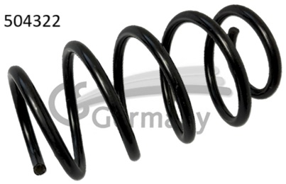 CS Germany 14.504.322 Fahrwerksfeder Vorderachse für FORD