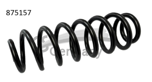 CS Germany 14.875.157 Fahrwerksfeder Hinterachse für SKODA