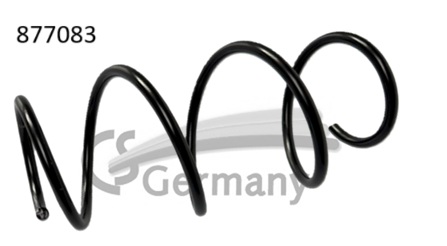 CS Germany 14.877.083 Fahrwerksfeder Vorderachse für RENAULT