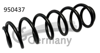 CS Germany 14.950.437 Fahrwerksfeder Hinterachse für AUDI