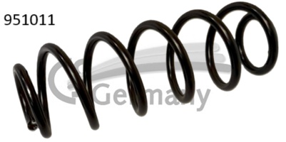 CS Germany 14.951.011 Fahrwerksfeder Hinterachse für VW