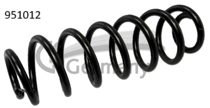 CS Germany 14.951.012 Fahrwerksfeder Hinterachse für AUDI SKODA VW