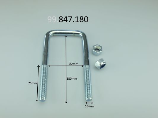 CS Germany 99.847.180 Spona listovej pružiny