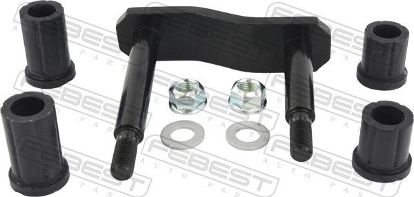 FEBEST 0133-002 Upevňovacia sada, listová pružina
