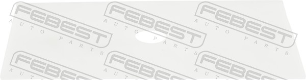 FEBEST 0199-LSSGUN126 Wear Plate, leaf spring