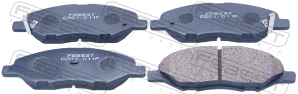 FEBEST 0201-C11F Brake Pad...