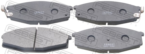 FEBEST 0201-Y60F Brake Pad...