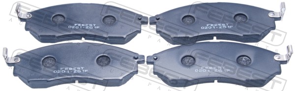 FEBEST 0201-Z51F Brake Pad...