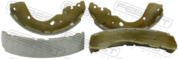 FEBEST 0202-D40TR Brake Shoe