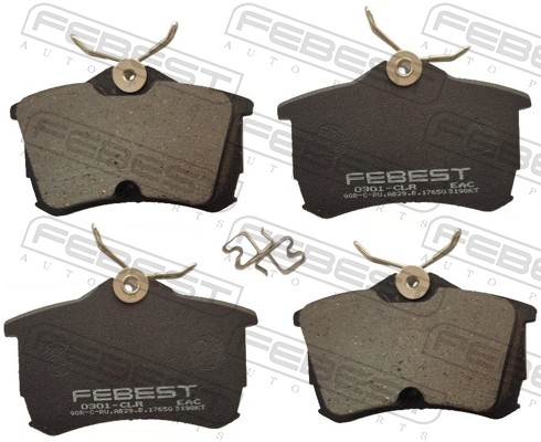 FEBEST 0301-CLR Brake Pad...