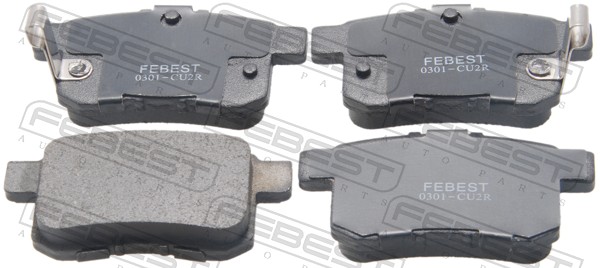 FEBEST 0301-CU2R Brake Pad...