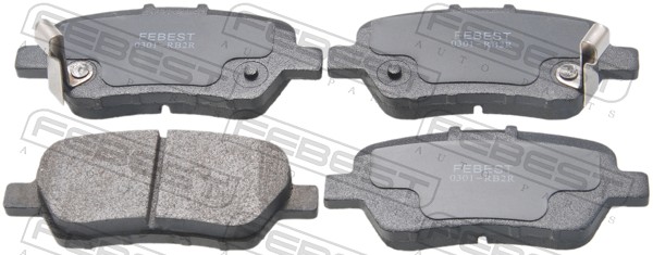 FEBEST 0301-RB2R Brake Pad...