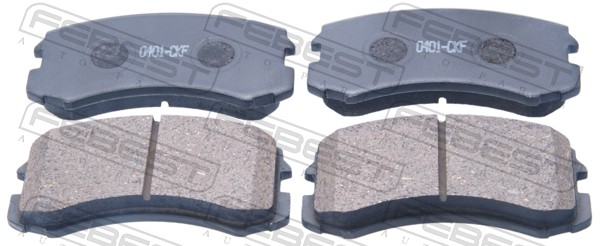 FEBEST 0401-CKF Brake Pad...