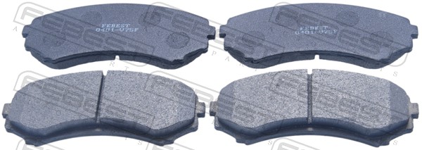 FEBEST 0401-V75F Brake Pad...