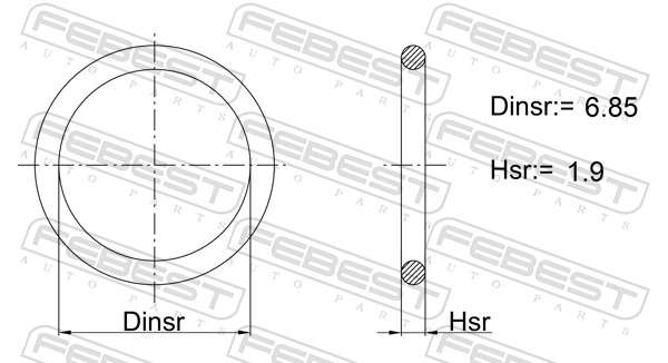 Sealing Ring, refrigerant line
