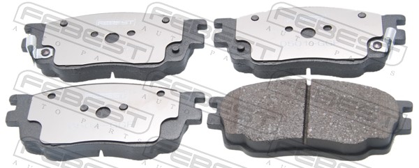 FEBEST 0501-GGF Brake Pad...